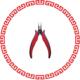 SHORT 2001 NOSE POINTED PLIERS