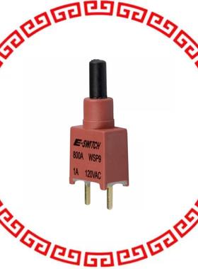 800AWSP9M2RE SWITCH PUSH SPST-NO 0.4VA 20V