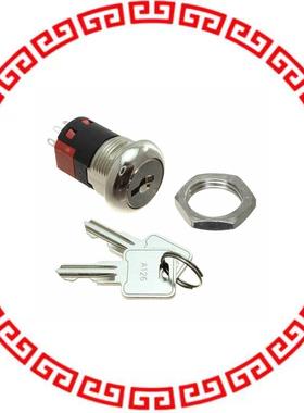 Y2011C2C203NQ SWITCH KEYLOCK 2POS DPDT 4A 125V