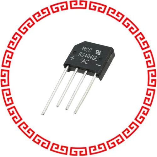 RS404GL-BP IC BRIDGE RECT GPP 4A 400V RS-4L