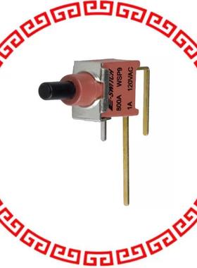 800AWSP9M7QE SWITCH PUSH SPST-NO 1A 120V