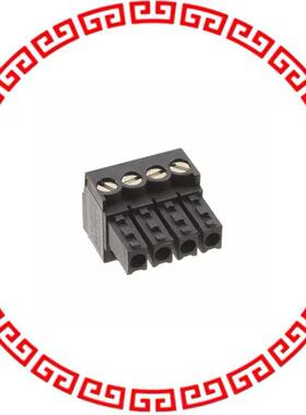 1776242-4 TERM BLOCK PLUG 4POS STR 3.5MM