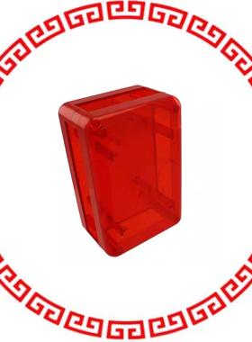 PS-11591 BOX ABS TRN RED 5.12