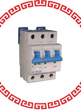 3DU10R CIR BRKR THRM-MAG 10A LEVER