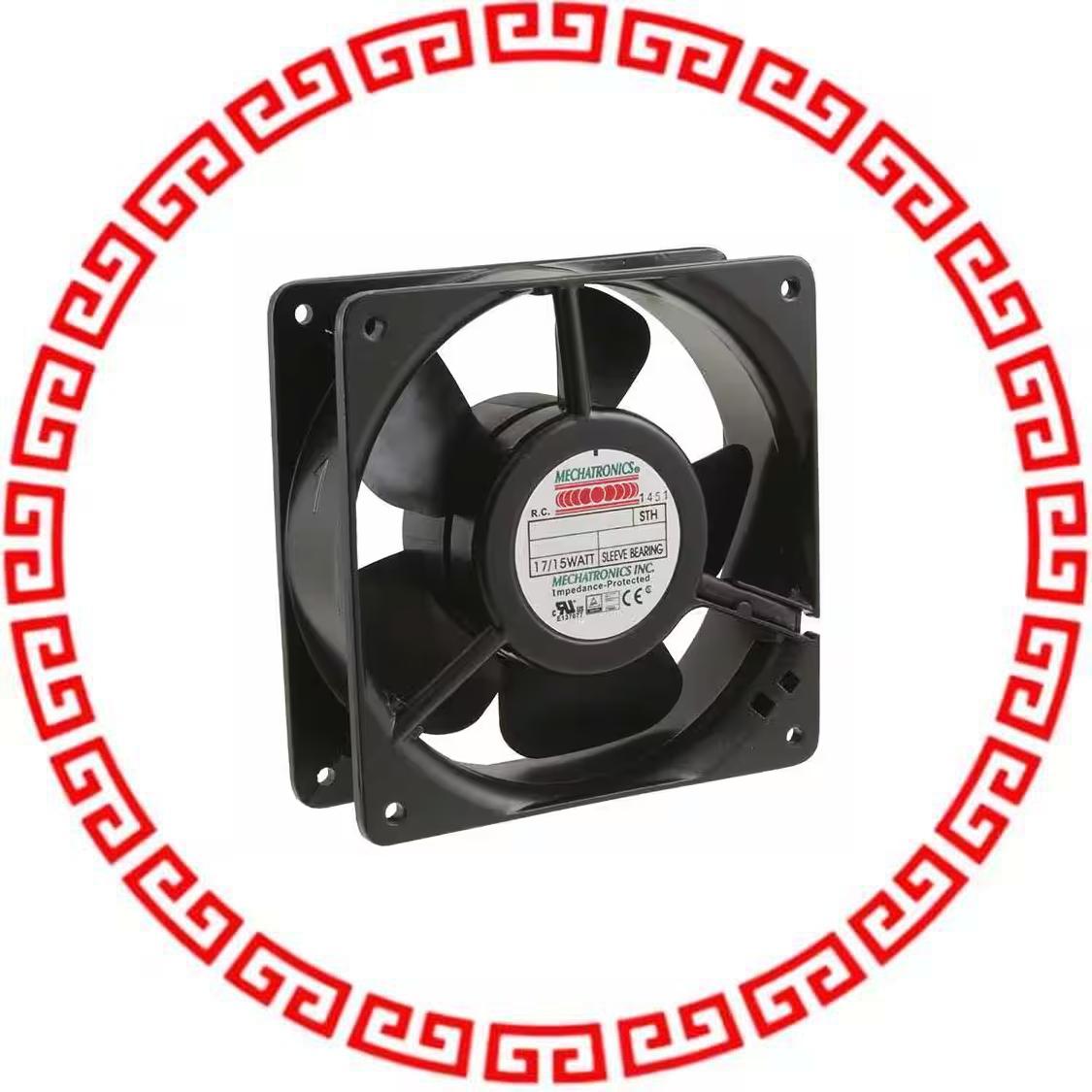 UF12A23-STHR FAN AXIAL 120X38MM 230VAC