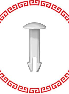 SLP-1-177-01 SNAP LOCK PIN 0.257 NYLON NRTL