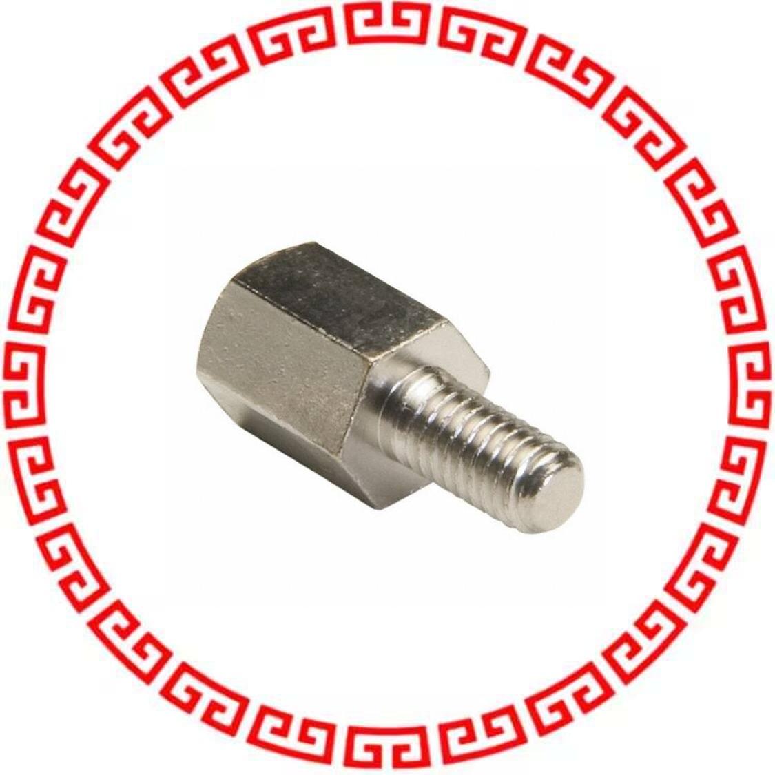 R30-3000702 HEX STANDOFF M3X0.5 BRASS 7MM