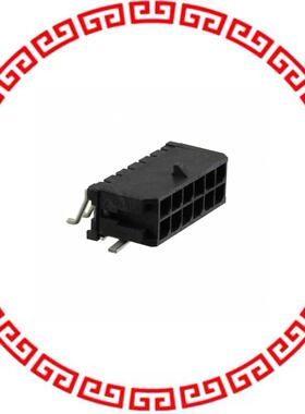 430451209 CONN HEADER 12POS RT ANG SMD TIN