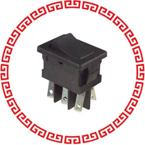 DM61-J1-2-S2-05-Q SWITCH ROCKER DPDT 10A 125V