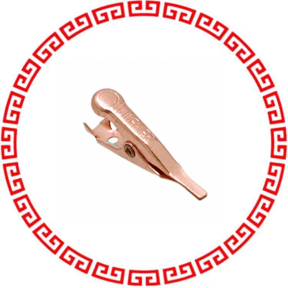 BU-34C GATOR CLIP COPPER NON-INSUL 5A