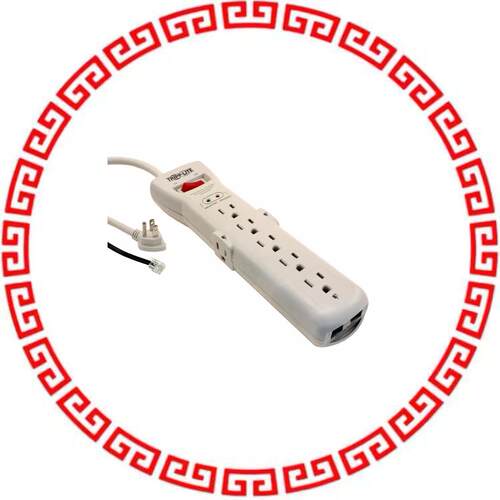 SUPER7TEL SURGE SUPPR 7OUT 7'CORD W/RJ11
