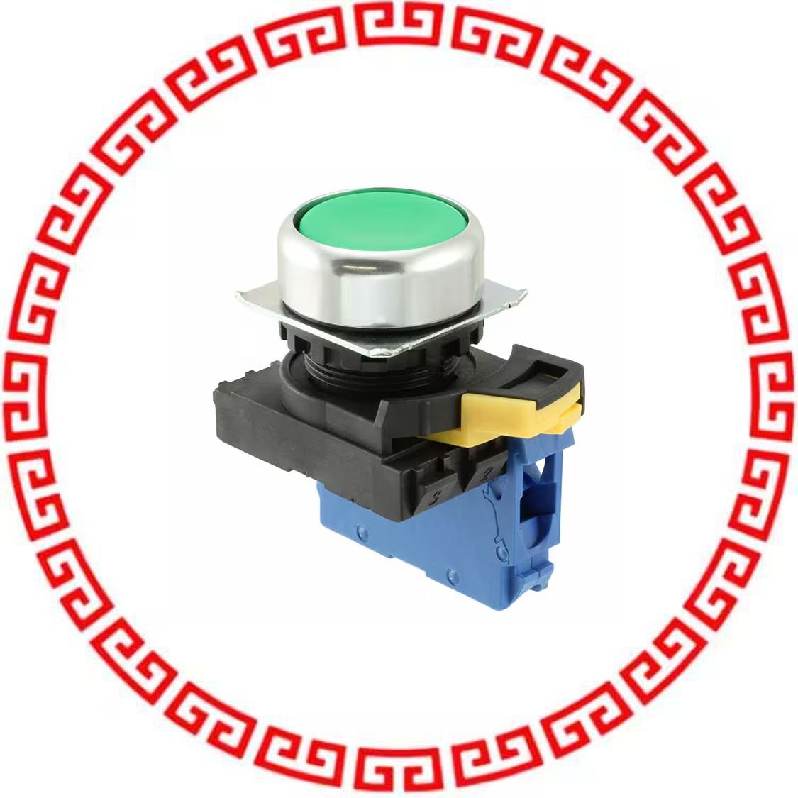 A22NN-RNA-NGA-G100-NN SWITCH PUSH SPST-NO 10A 12