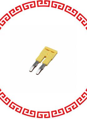 XW5S-S2.5-2 SHORTBAR SCRWTB 2.5MMYEL 2POL