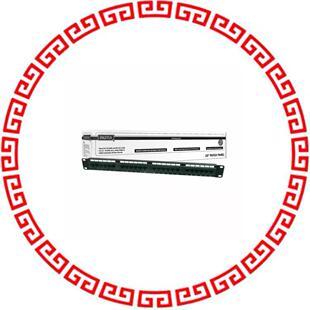 CAT5E PATCH PNL RJ45 91524U 24PORT