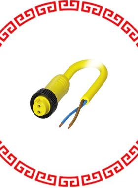 1416520 CBL FMALE TO WIRE LEAD 2P 6.56'