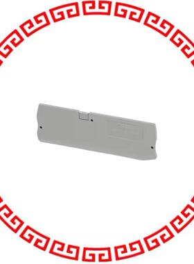 3043747 END COVER MOD TERM BLOCK GRAY