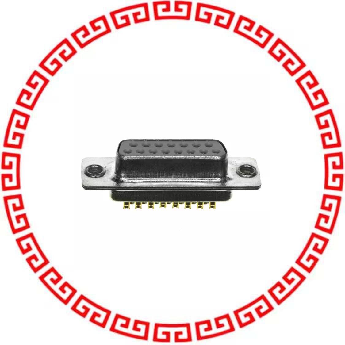 172-015-202R011 CONN D-SUB RCPT 15POS PNL MNT