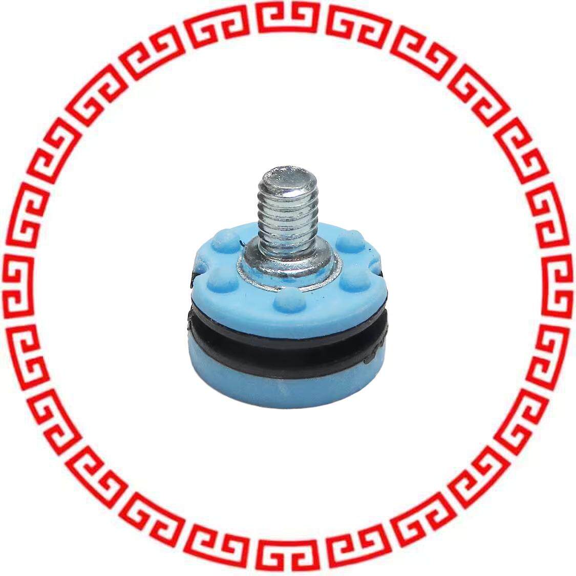 SI-410-C8002 SCREW GROMMET M3 THRMPL BLU