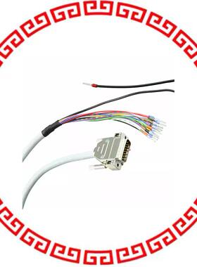 2926438 CABLE ASSY DB15 SHLD GRAY 500MM