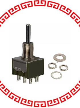 M2024SS1W01 SWITCH TOGGLE SP3T 6A 125V