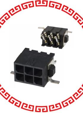 3-794629-6 CONN HDR 6POS DUAL R/A GOLD SMD