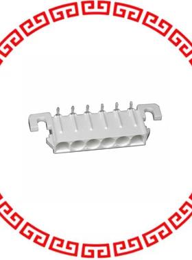 640583-1 CONN HEADER 6POS RTANG .250 TIN