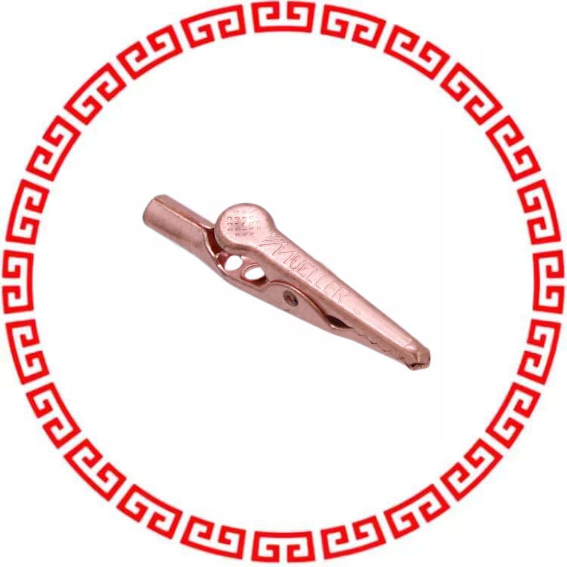 BU-60C GATOR CLIP COPPER NON-INSUL 10A