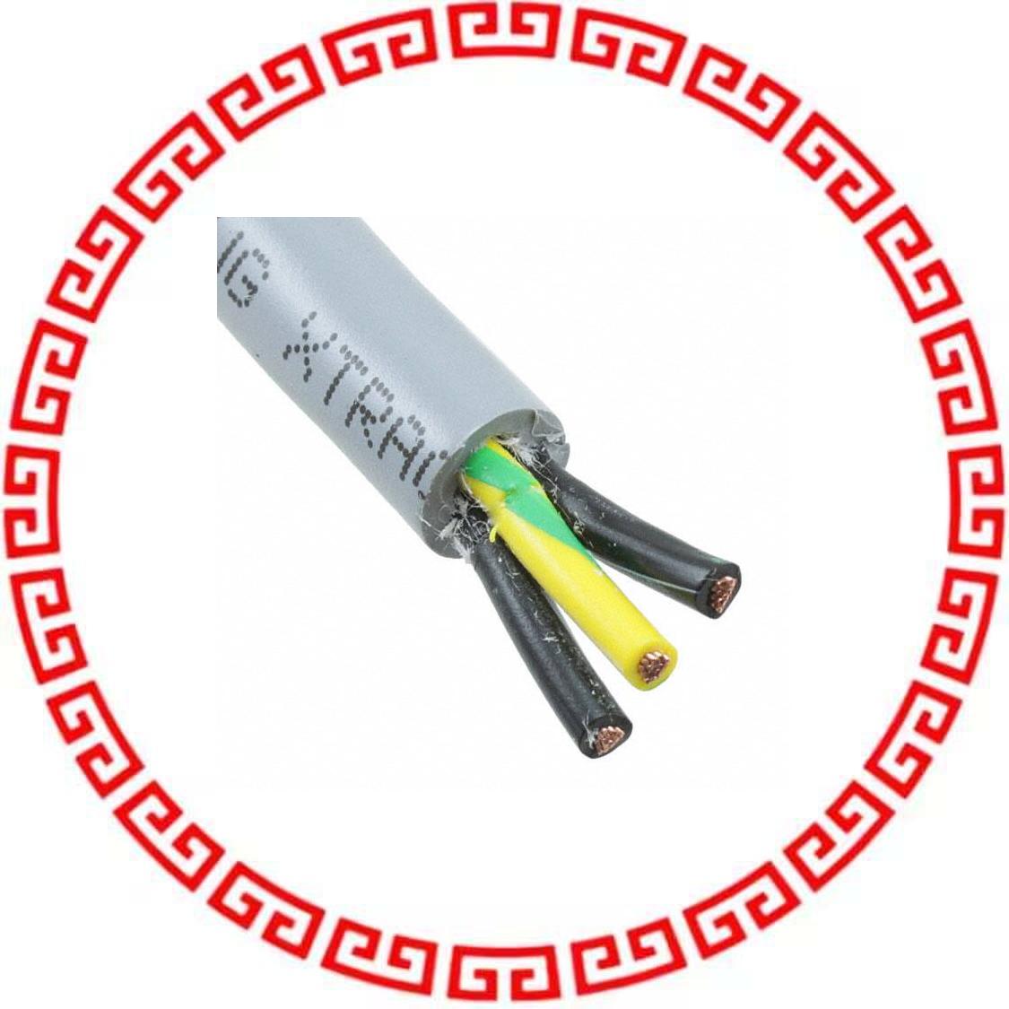 65803 SL005 CABLE 3COND 18AWG SLATE 100'