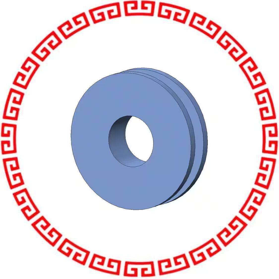 G-501-1 SCREW GROMMET THRMPL BLUE