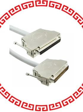 2302227 CABLE ASSY DB37 SHIELDED GRAY 2M