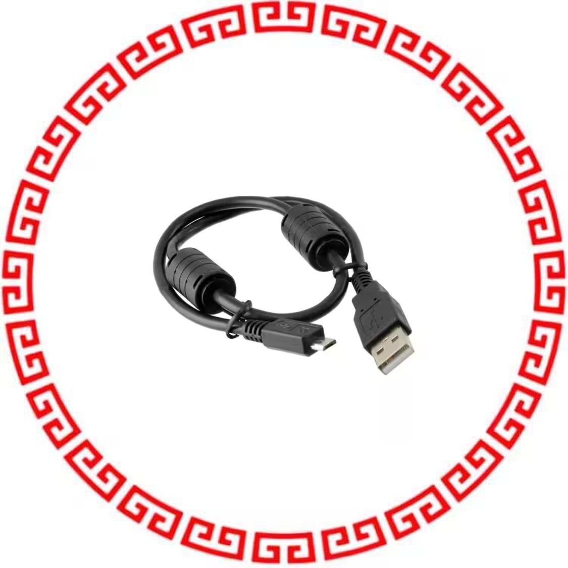 102-1492-BL-F0200 CBL USB-A TO MICRO-B 2M W/FRRT