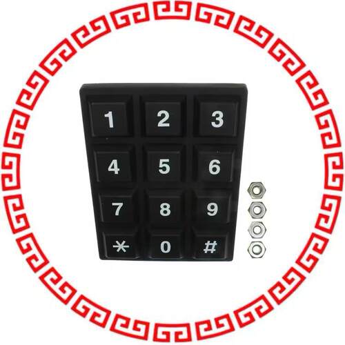 84LS-AB2-112-N SWITCH KEYPAD 12 KEY 0.01A 24V