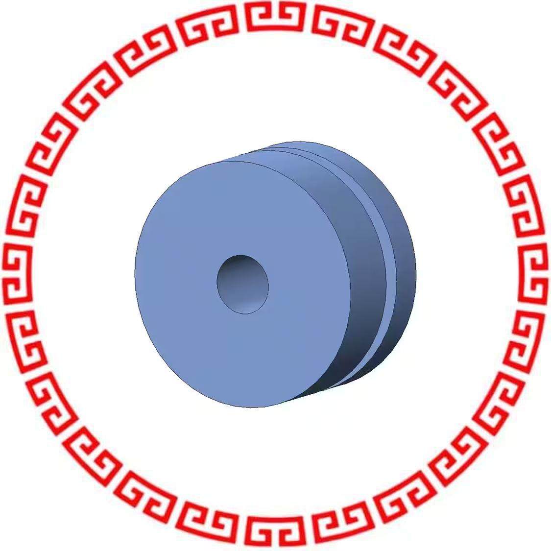 G-511-C8002 SCREW GROMMET THRMPL BLUE