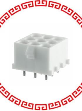 350828-4 CONN HEADER 9POS VERT UMNL GOLD