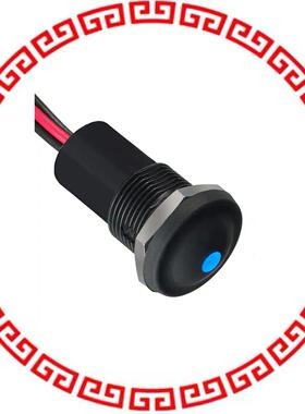 IXR3W02BRXCD IP67 SEALED BLACK ROUNDPUSHBUTTO