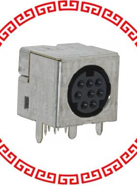 5749267-1 CONN RCPT FMALE MINI DIN 8P SLDR