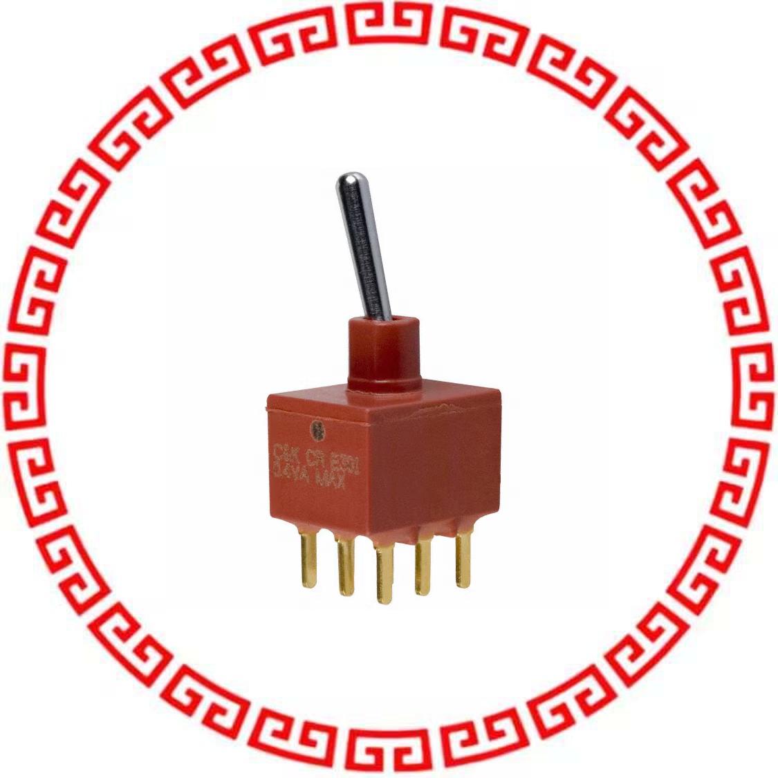 E301SD1CBE SWITCH TOGGLE 3PDT 0.4VA 20V
