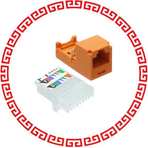CJ588ORY CATEGORY 5E, RJ45, LEADFRAME, 8-