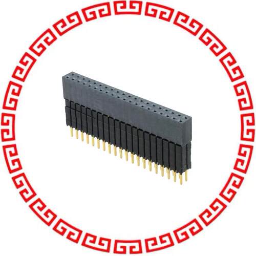 ESQ-120-44-G-D CON SKT 40 POS 2.54MM SOLDR ST