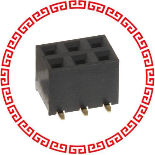 NPPN032FFKS-RC CONN RECEPT 2MM DUAL SMD 6POS
