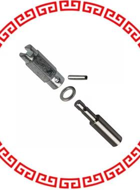 201828-1 CONN JACKSCREW SHORT-SHORT FMALE