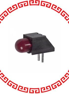 5501107F LED 5MM RT ANG LOW CUR RED PCMNT