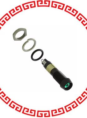 6092222330F LED 9MM PMI G 12V BLK HS W GASKT