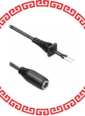 10-02964 CBL ASSY 5.5X2.1MM PLUG 24AWG 3'