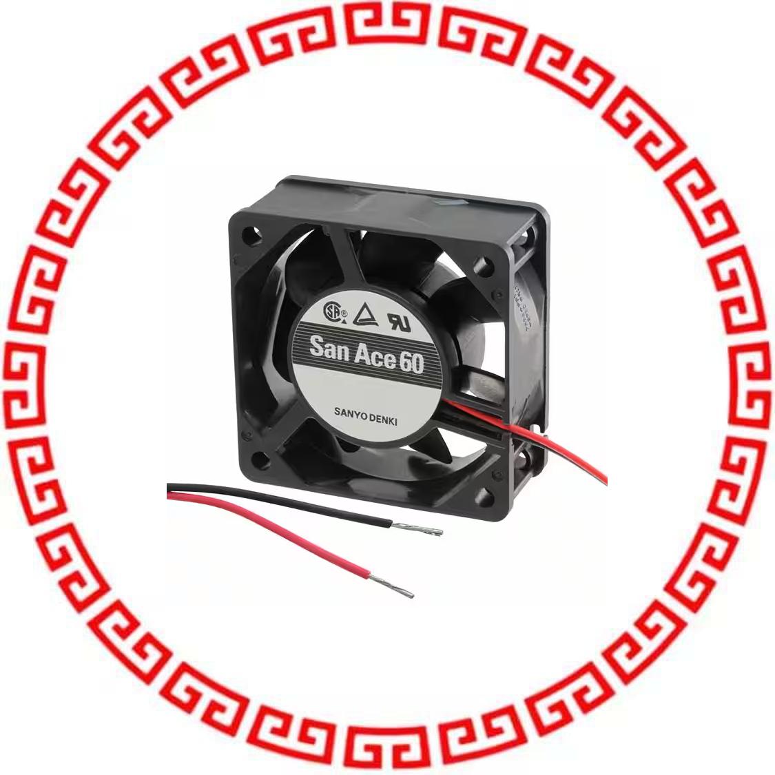 109R0612H4021 FAN 60X25MM 12VDC RBLS