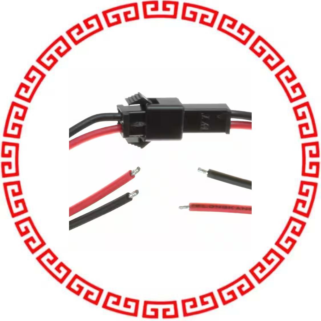 CAB-14574 JST-SM PIGTAIL CONNECTOR (2-PIN)
