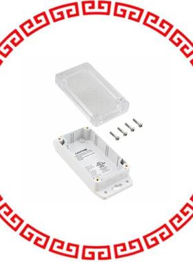 PN-1321-CMB BOX PLSTC GRAY/CLR 4.53