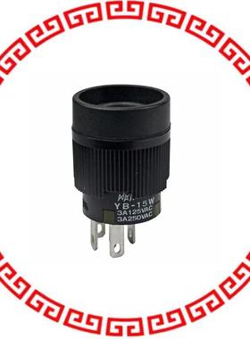 YB15WCKW01 SWITCH PUSHBUTTON SPDT 3A 125V