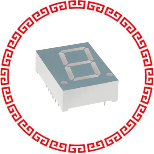 LDS-C812RI LED 7-SEG .80 SNGL GRN CC DIRECT