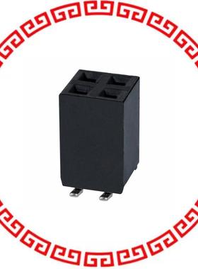 NPTC022KFMS-RC CONN FEMALE 4POS DL .1 TIN SMD